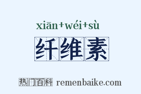 纤维素是什么意思的图片